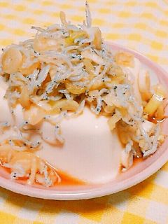 しらすネギソースのせ冷奴♥-レシピのメイン写真