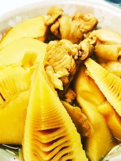 たけのこと鶏肉の甘辛煮 筍 タケノコ-レシピのメイン写真