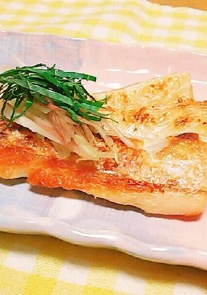 フライパンで簡単さけハラス焼き♥-レシピのメイン写真
