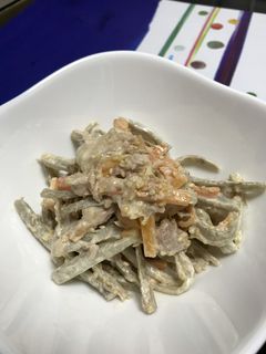 ごぼうと人参のツナマヨ和え-レシピのメイン写真