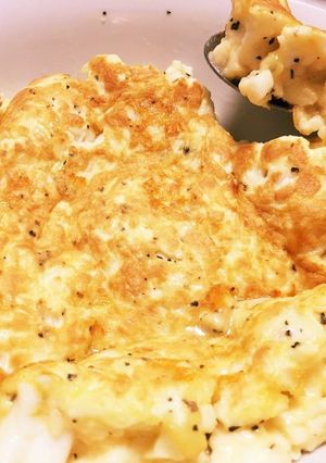 簡単うまフワ☆チーズはんぺんオムレツ♪-レシピのメイン写真
