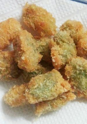 春の定番　おたふく豆＆そら豆のフライ-レシピのメイン写真