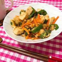 お野菜とお豆腐のちゃんぷるー-レシピのメイン写真