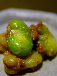 春のお弁当に*そら豆のくるみ和え-レシピのメイン写真