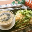 サッポロ一番♬冷やし夏ランチ辛ネバつけ麺