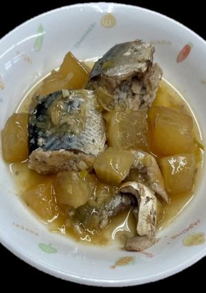 【簡単缶詰レシピ】さば缶と大根の中華煮-レシピのメイン写真