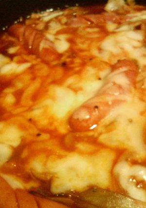 ♣ウインナーとキャベツのケチャップ煮♣-レシピのメイン写真