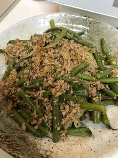 春雨といんげんのひき肉炒め-レシピのメイン写真