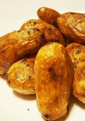 じゃがいもさんの素揚げをバター醤油で-レシピのメイン写真