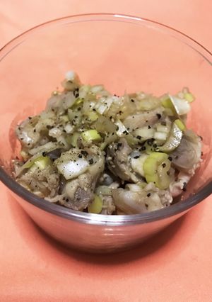 簡単 鶏ひざなんこつのネギぽんまみれ-レシピのメイン写真