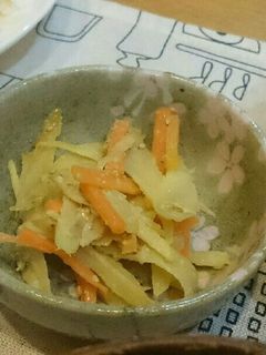 ゴボウのマヨ味噌キンピラ-レシピのメイン写真