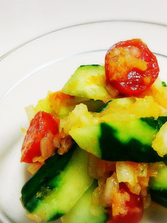 袋で簡単!夏野菜のイタリアン浅漬☆-レシピのメイン写真