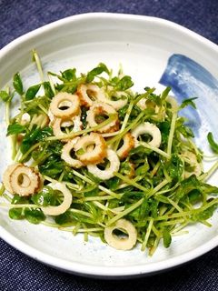 簡単!たっぷりちくわ豆苗-レシピのメイン写真