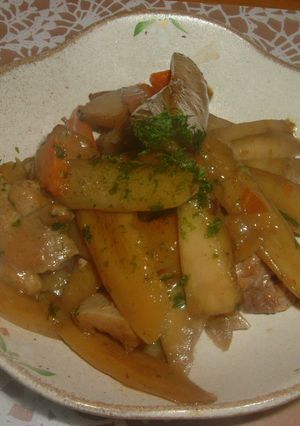 ご飯にあう!ごぼうと鶏肉のきんぴら風煮物-レシピのメイン写真