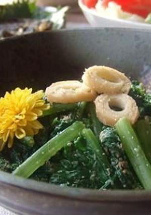 ☆葉大根の胡麻和え☆-レシピのメイン写真