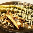 ロメインレタスとエリンギをマヨで蒸し焼く