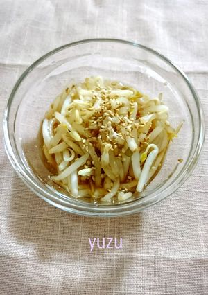 レンジで時短簡単！もやしのさっぱりあえ-レシピのメイン写真
