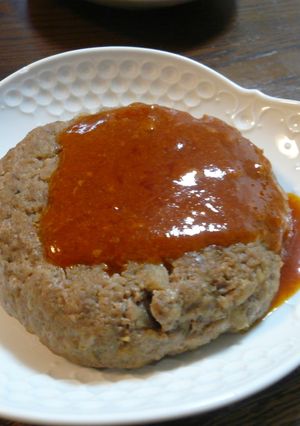 牛蒡入りハンバーグ-レシピのメイン写真