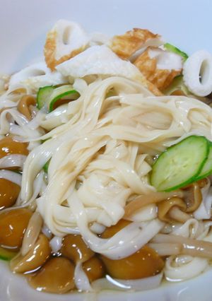 なめこロカボ麺-レシピのメイン写真