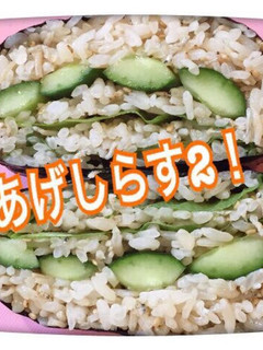 釜揚げしらすのと大葉の胡瓜のおにぎらず-レシピのメイン写真