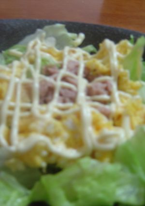 ツナレタス卵サラダ-レシピのメイン写真