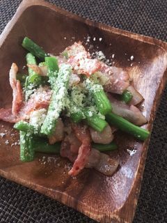 いんげんとベーコンの粉チーズ焼き-レシピのメイン写真
