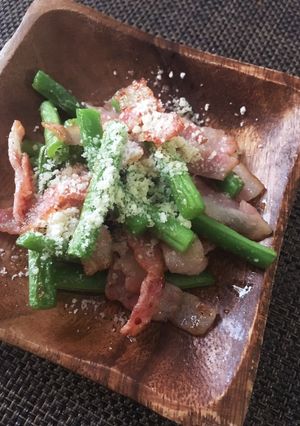 いんげんとベーコンの粉チーズ焼き-レシピのメイン写真