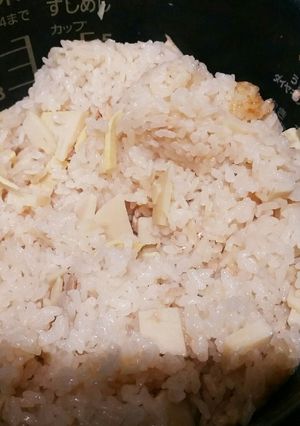 たけのこご飯 めんつゆ-レシピのメイン写真
