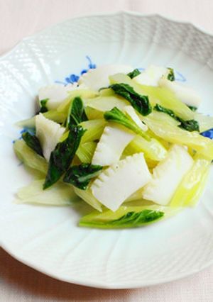 イカとセロリの大葉炒め-レシピのメイン写真