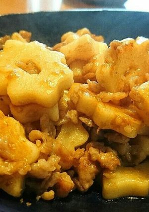 『もちふ』炒め♪-レシピのメイン写真