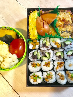 細巻き弁当♪-レシピのメイン写真