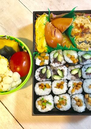 細巻き弁当♪-レシピのメイン写真