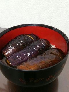 簡単*とろとろ☆ナスのかば焼き丼-レシピのメイン写真