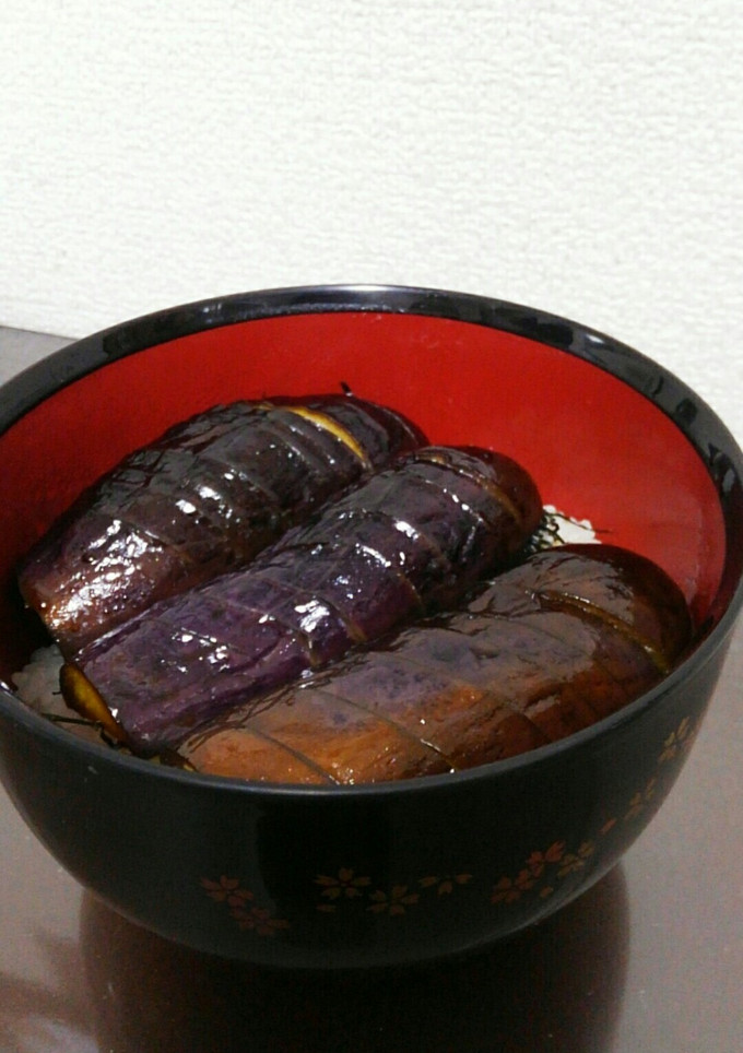 簡単＊とろとろ☆ナスのかば焼き丼-レシピのメイン写真
