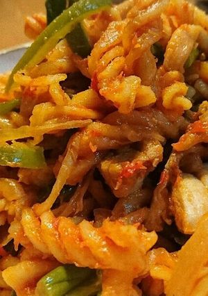 全部放り込むだけ！トマトパスタ♪-レシピのメイン写真