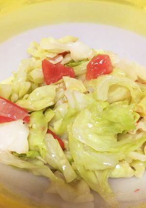キャベツとトマトのさっぱりサラダ-レシピのメイン写真