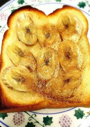 バナナトースト１-レシピのメイン写真