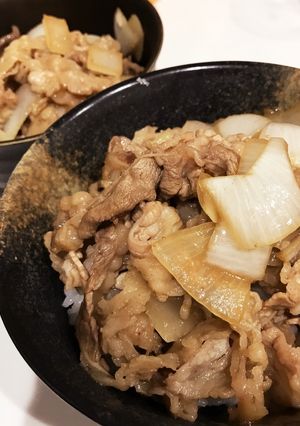 簡単！新玉ねぎで牛丼☆-レシピのメイン写真