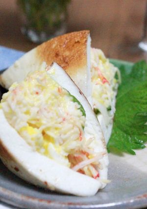 はんぺんサンドマヨバター焼き-レシピのメイン写真