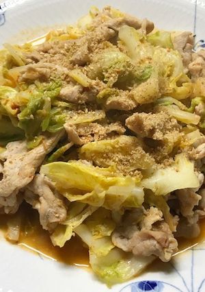 春キャベツ☆豚肉と春キャベツの坦々炒め☆-レシピのメイン写真