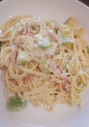アボカドとベーコンのゆず胡椒風味パスタ-レシピのメイン写真