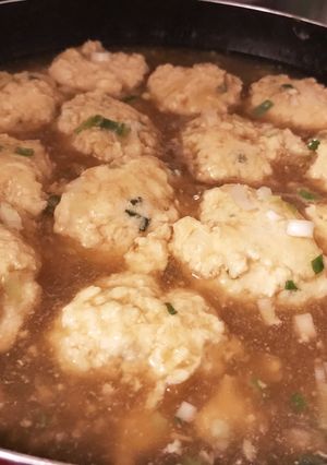 豆腐で作ったヘルシー鶏団子-レシピのメイン写真