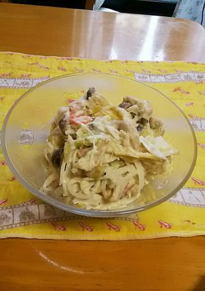シメジとキャベツ入りポテトサラダ-レシピのメイン写真