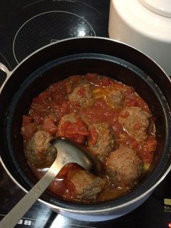 イタリア風ミートボールのトマト煮込み-レシピのメイン写真