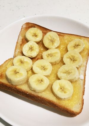 甘じょっぱい☆マヨバナナトースト-レシピのメイン写真
