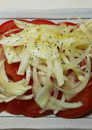 トマトとたまねぎのイタリアンサラダ-レシピのメイン写真
