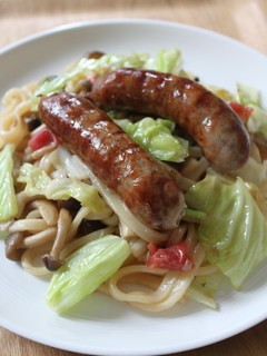 グリラーの梅焼うどん-レシピのメイン写真