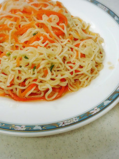 サッポロ一番冷やしキャロット麺-レシピのメイン写真