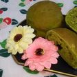 小豆とグラノーラの抹茶パン☆