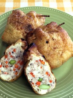 豆腐と野菜のきんちゃく焼き-レシピのメイン写真